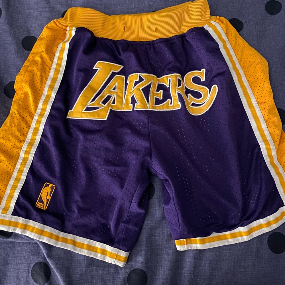 Just Don lakers shorts